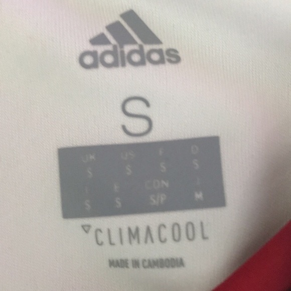 ac milan authentic white jersey size small men’s - Picture 5 of 8